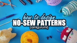 How to Design No-sew Crochet Animals!