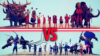 MEGA TRIBAL TEAM vs MEGA EVIL TEAM | TABS - Totally Accurate Battle Simulator screenshot 3