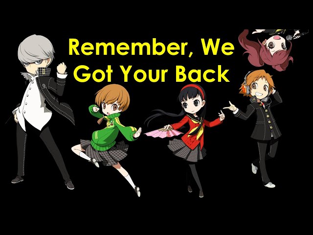 Persona Q2 - Remember, We Got Your Back Lyrics class=