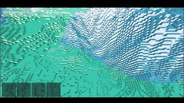 Godot Voxel Game - 2048 chunks render distance - Tech Demo. Godot Voxel Tools 