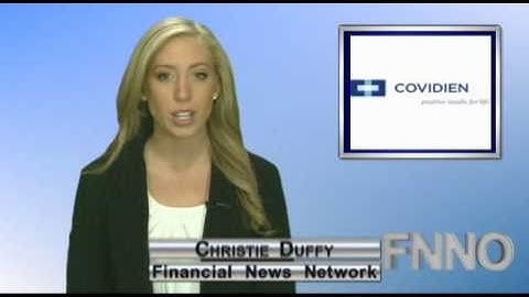 Covidien Reports "Solid Performance" In Q4 As Sales Rise 3.1%