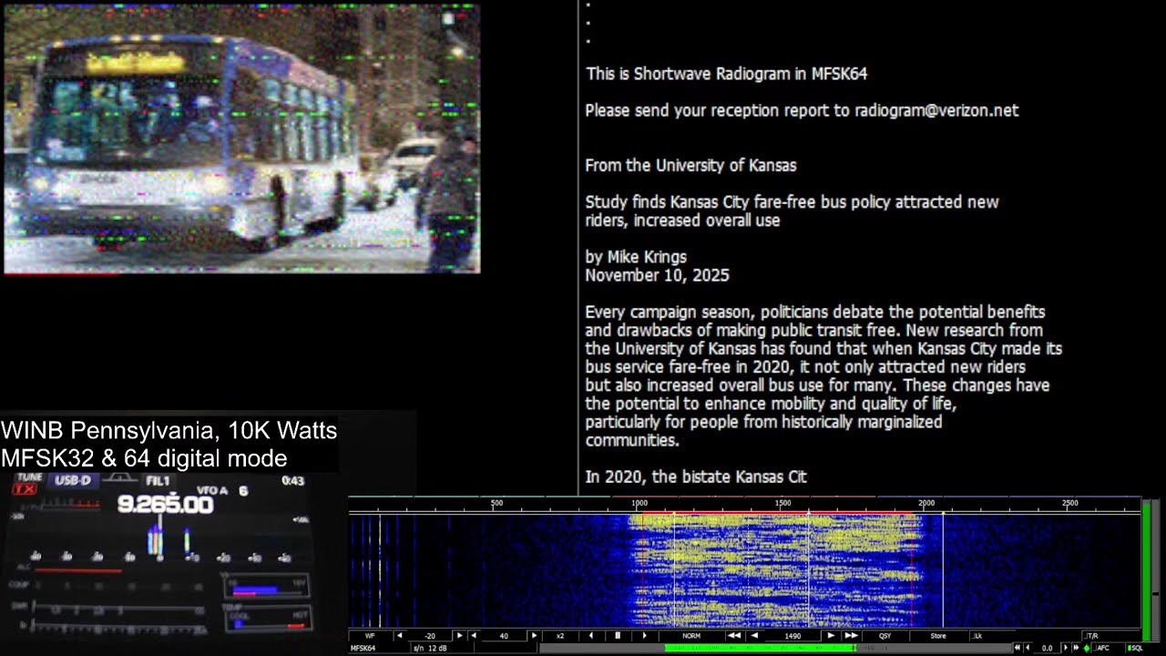 Shortwave RadioGram 13NOV2025