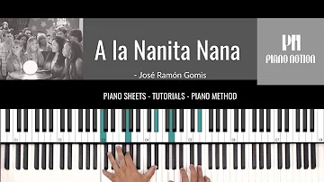 A la Nanita Nana - The Cheetah Girls (Sheet Music - Piano Solo - Piano Cover - Tutorial)