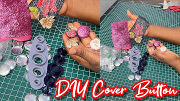 DIY Cover Button with Prym Button Maker | Easy Fabric Button Tutorial