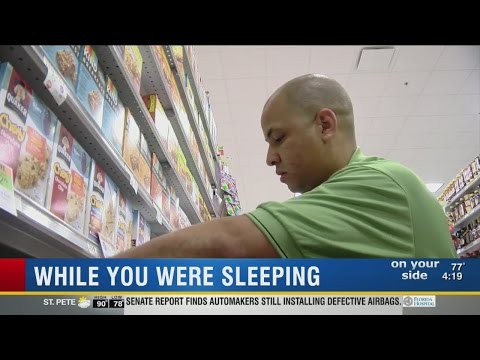 While You Were Sleeping Working overnight for Publix