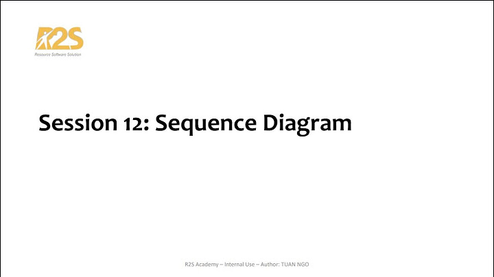 Hướng dẫn vẽ sơ đồ sequence diagram
