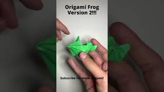 New and Improved origami frog! (2.0)