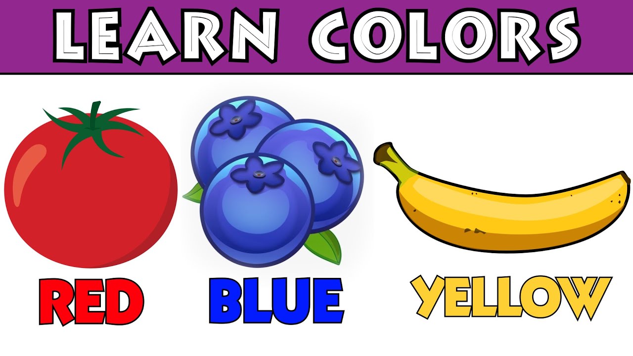 Colors Names | Color Names In English | English Colors Vocabulary |  Learn Names of Colors
