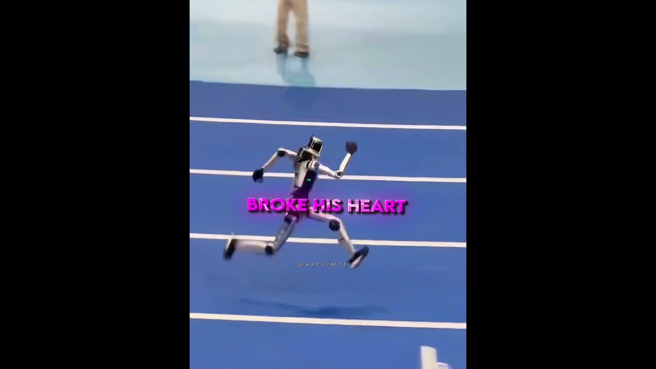 His Robot Broke In Front Of Him 💔