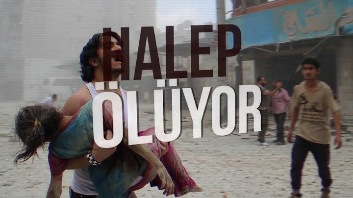 Zulme sessiz kalmayın, Halep'e yol açın
