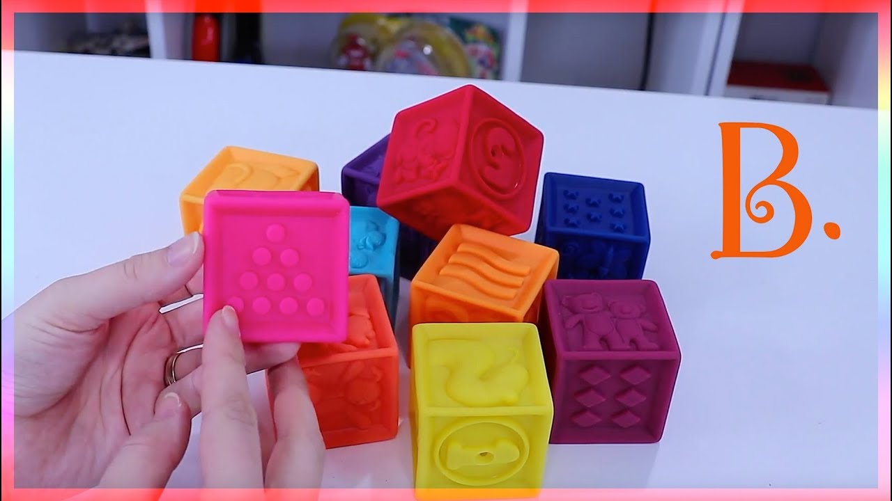 B Toys B One Two Squeeze Blocks Youtube - cgbn roblox