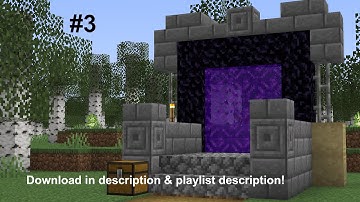 Into the Nether! | Minecraft Birchlands Datapack Survival