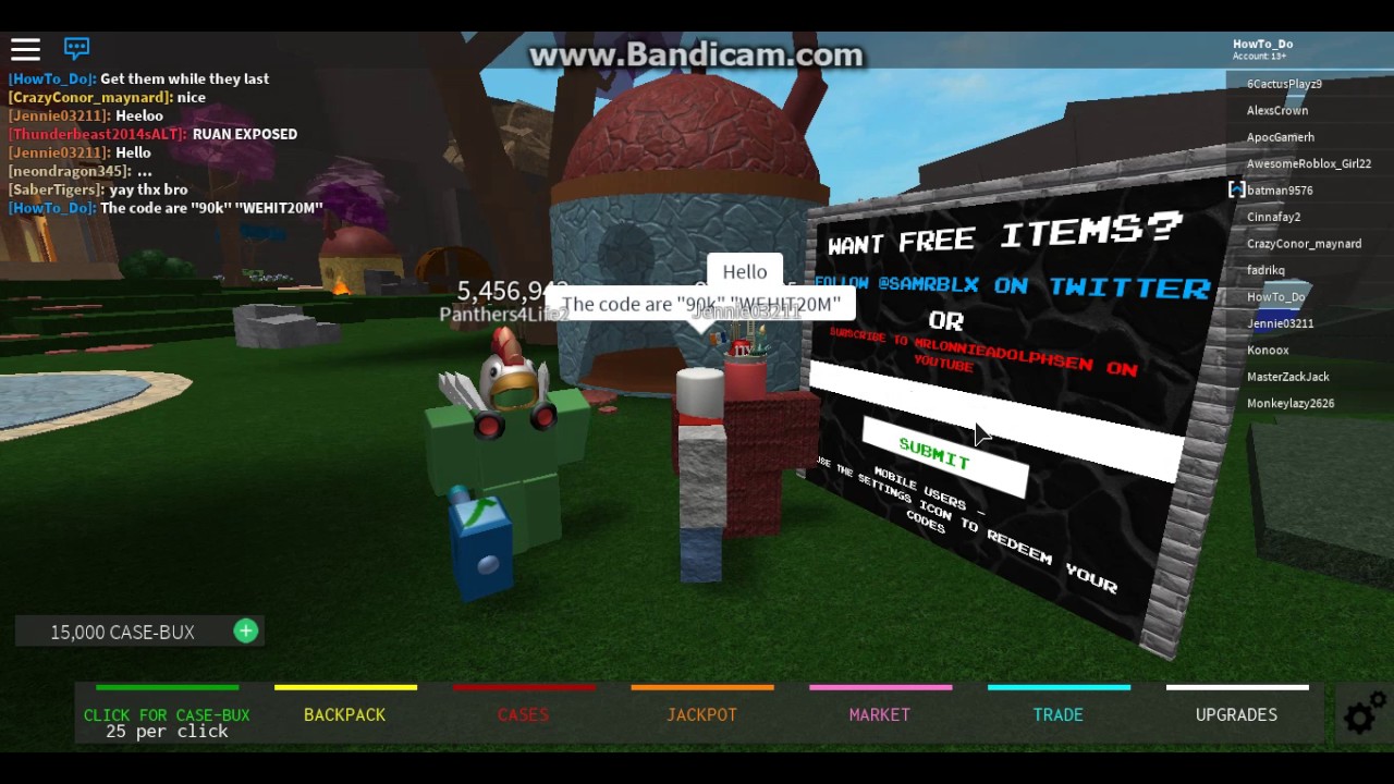 Case Clicker Codes Roblox List 07 2021 - case clicker codes roblox may