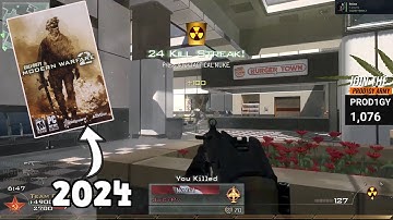 Modern Warfare 2 In 2024 is EASY -"LANDING  NUKE on TERMINAL" (28-2) on TDM!