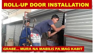 Roll Up Door Installation