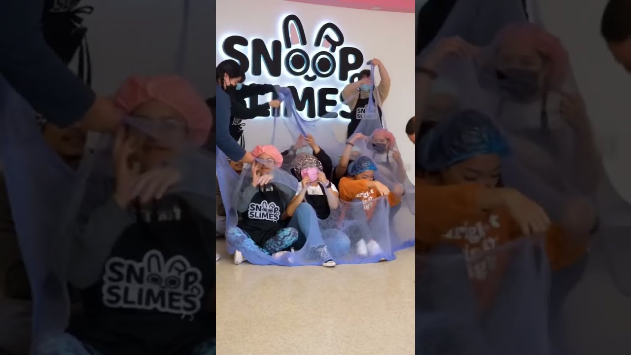 How Many People Can Fit Under A Slime Bubble Pt 2