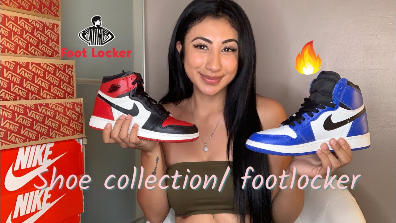 Shoe collection/ footlocker experience 🔥🚨 - YouTube