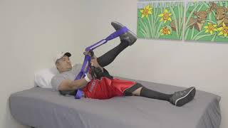 Home Exercise for Spinal Cord Injury: Knee to Chest