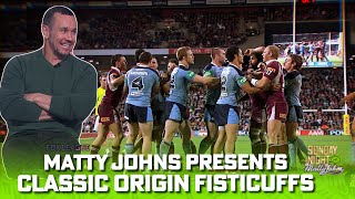 'The stuff dreams are made of': Old school scraps and the best Origin biffs👊 |  Matty Johns