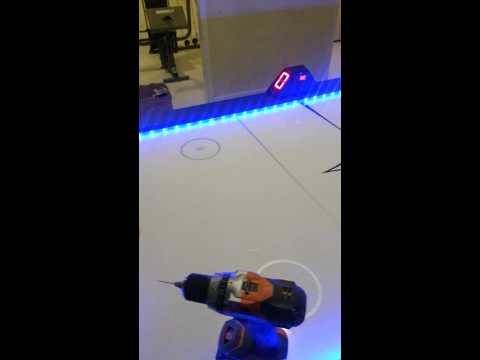 How to clean and repair air hockey table part 1