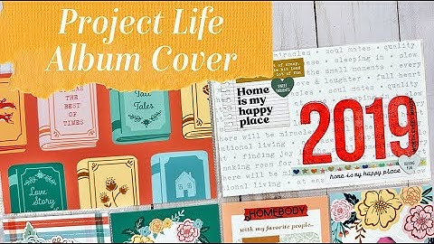 Project Life Cover Page Process Video with Citrus Twist Kits