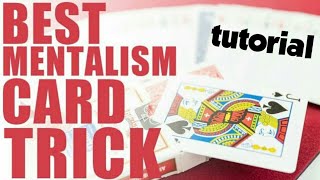 1 of the BEST MENTALISM card tricks REVEALED/card trick tutorial