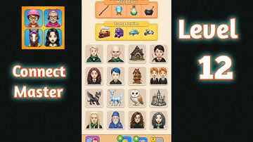 Connect master-Match puzzle Level 12 solution 