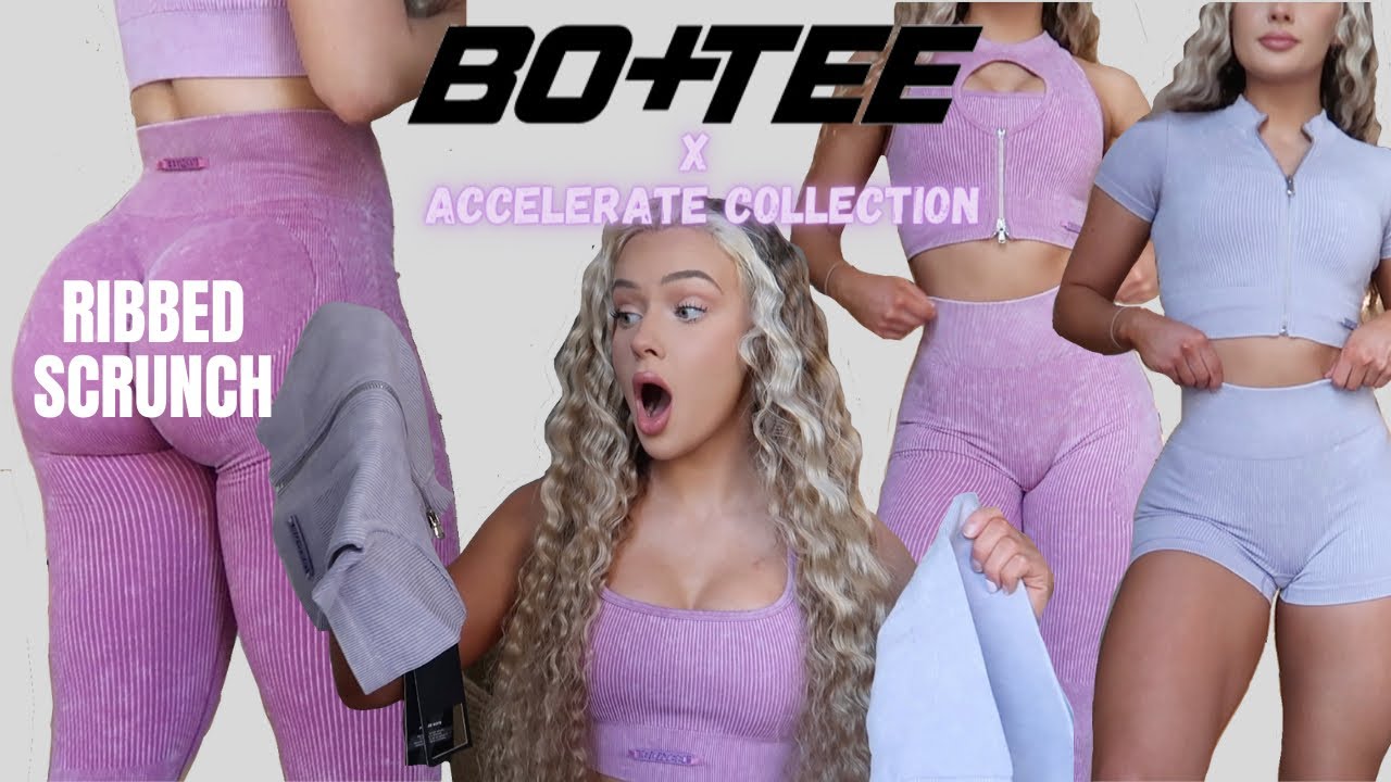 BO+TEE NEW ACCELERATE COLLECTION TRY ON HAUL & REVIEW