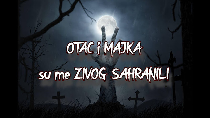 MAJKA i OTAC su me ZIVOG SAHRANILI (Enigma jeziva horor prica) Radio drama