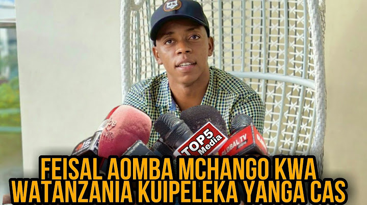 Alichokisema Feisal Afunguka Kwa Uchungu Aomba Mchango Fedha Aende CAS kuifungulia Kesi Yanga