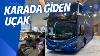 MASAJ KOLTUKLU EŞSİZ OTOBÜS | Marcopolo G8 İncelemesi | Busworld 2023