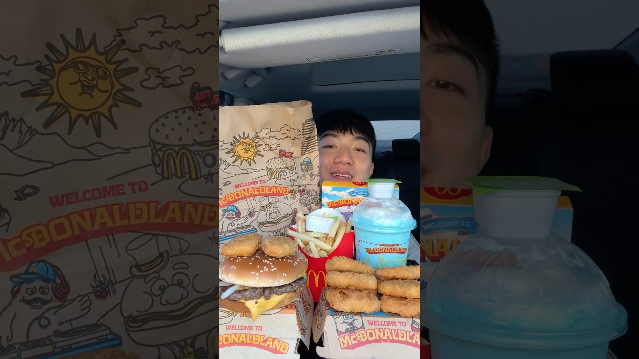 Новое блюдо McDonaldland в McDonalds 