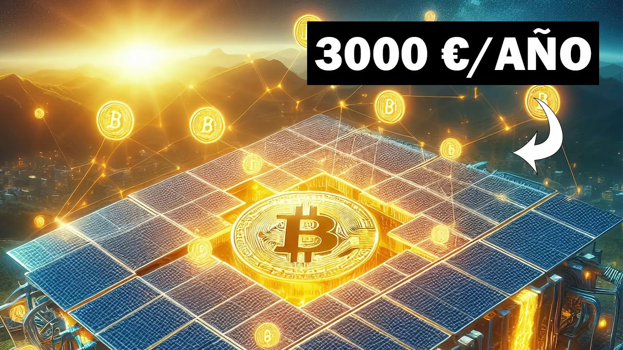 Minar BITCOIN con PLACAS SOLARES 2024☀️