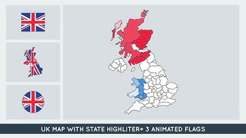 UK Map Toolkit | After Effects | After Effects project