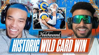 Behind The Scenes of Lions Historic Wild Card Win vs Rams, Playoff Predictions, Bucs Up Next & More
