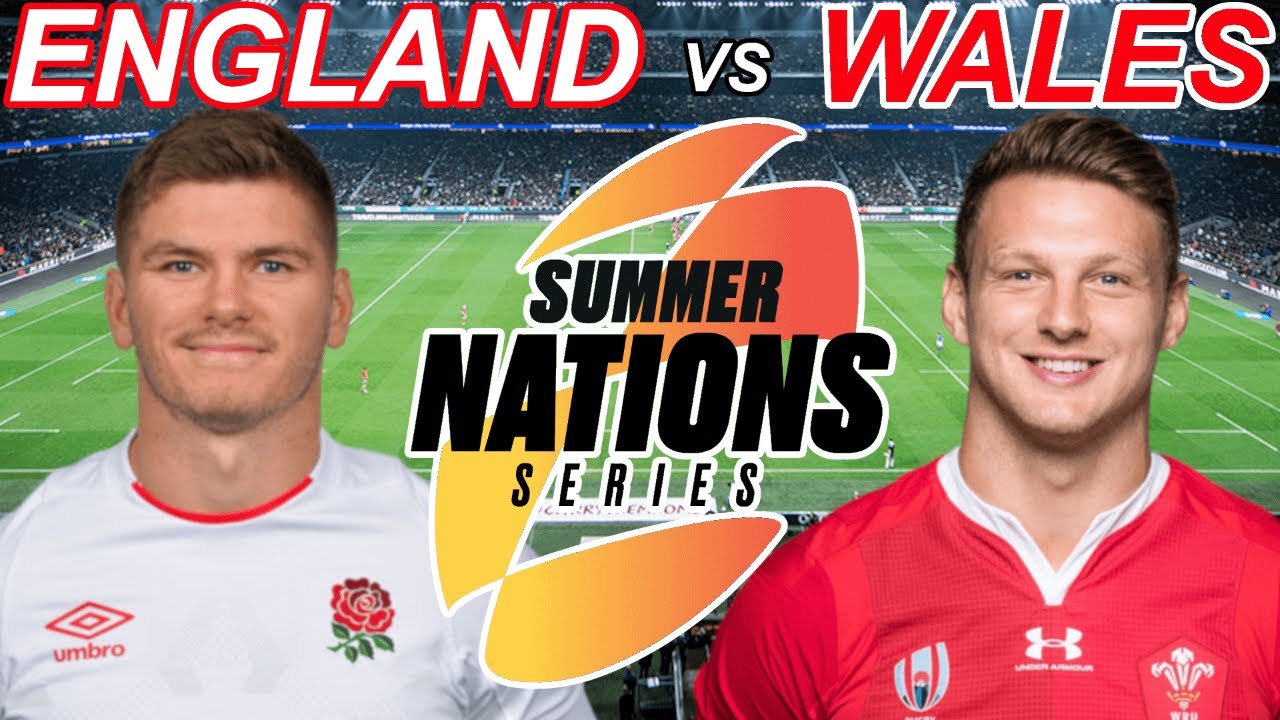 ENGLAND vs WALES Summer Nations 2023 Live Commentary