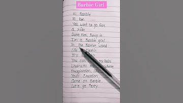 Thumbnail of Barbie girl song lyrics #barbie #barbiegirl #aqua #song #lyrics
