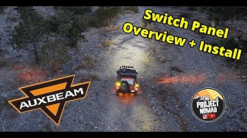 New 8 Switch Panel! Auxbeam AR-820 | Install and Overview | 80 Series LandCruiser