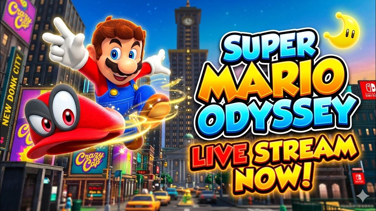 Super Mario Odyssey - Live