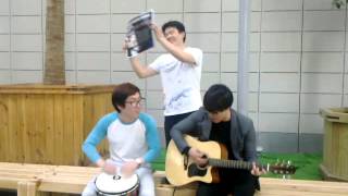 Korean song in the atrium