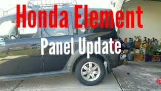 Quick update on my Honda Element Panels