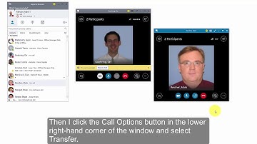 Skype for Business   Transfer a call Assisted
