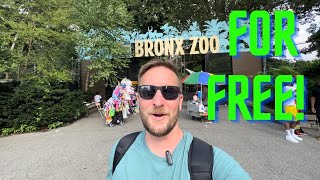 The Bronx Zoo in NYC… FOR FREE?!