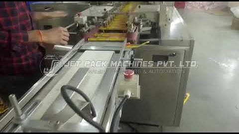 Agarbatti Carton Packaging Machine | Automatic Carton Collating Over Wrapping Machine