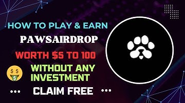 Paws Airdrop Claim & Withdrawal|Airdrop Update #itsourtime #pawsairdrop #paws #dogs #cats #tomarket