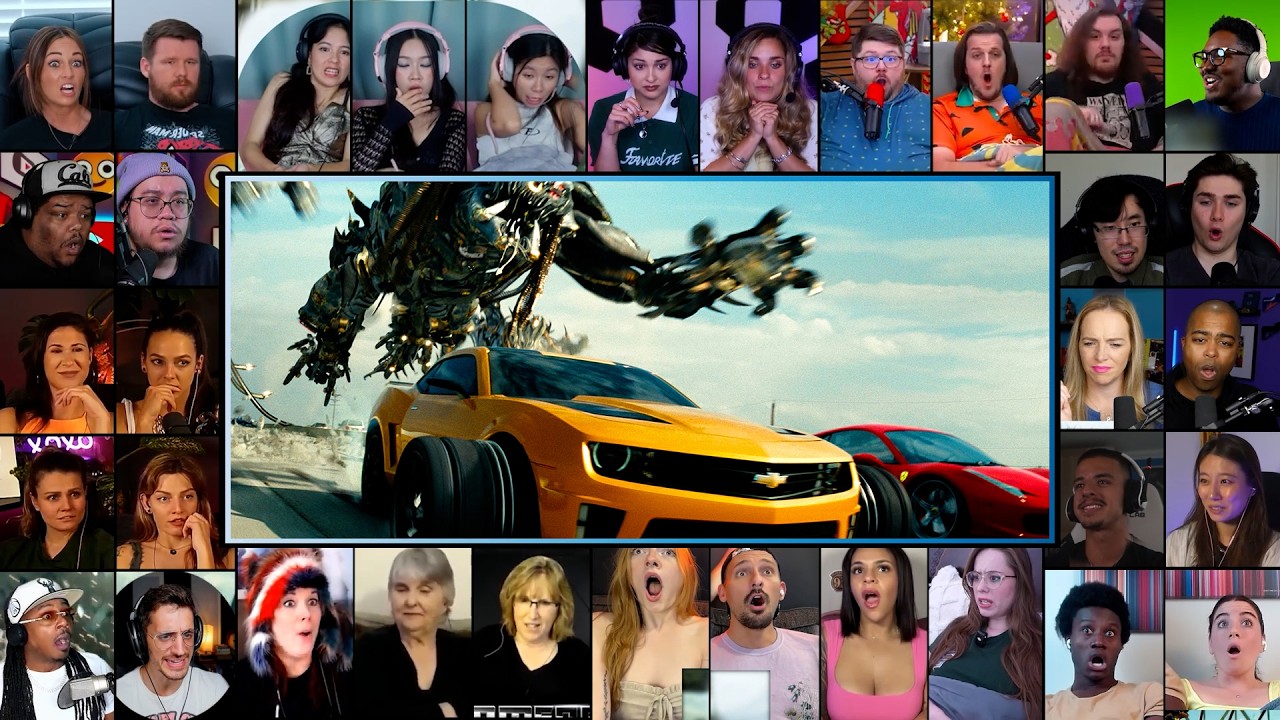 Freeway Chase Scene | Transformers: Dark of the Moon (2011) Reaction Mashup