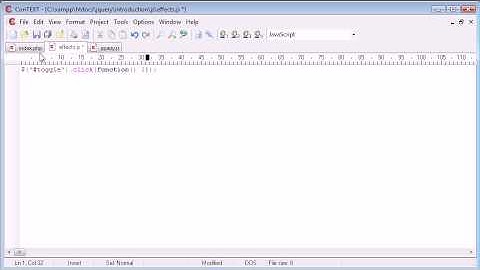 jQuery Tutorial - 73 - Slide Toggle