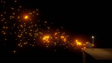 Unity Burning Paper VFX