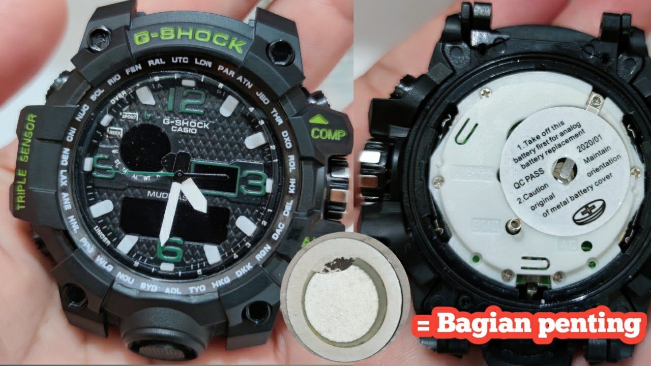 cara perbaiki jam alarm G-shock ngak bunyi #PecintaArloji
