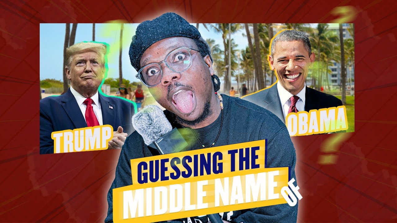 Дональд Трамп против Барака Обамы | Угадайте их вторые имена